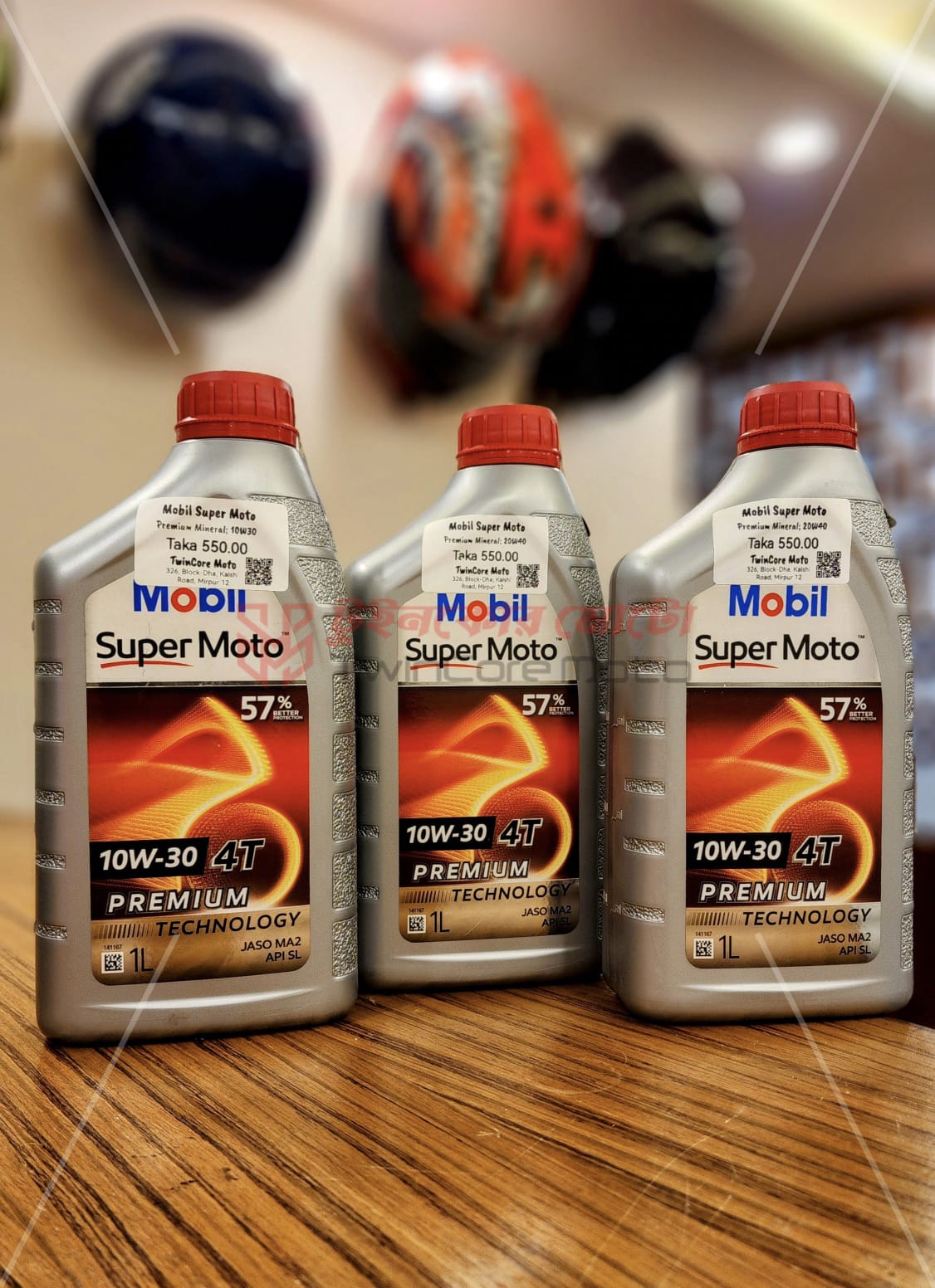 Product Image Mobil Super Moto 10W30 Premium Mineral 1000 ML