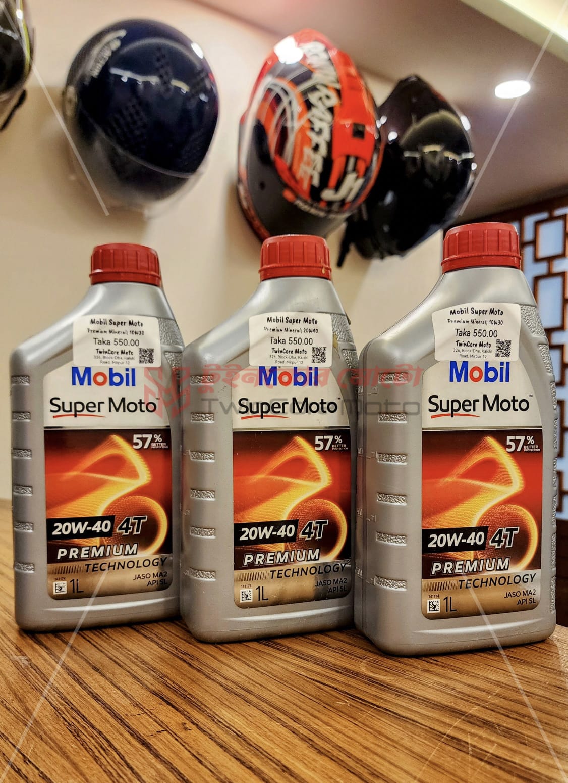 Product Image Mobil Super Moto 20W40 Premium Mineral 1000 ML