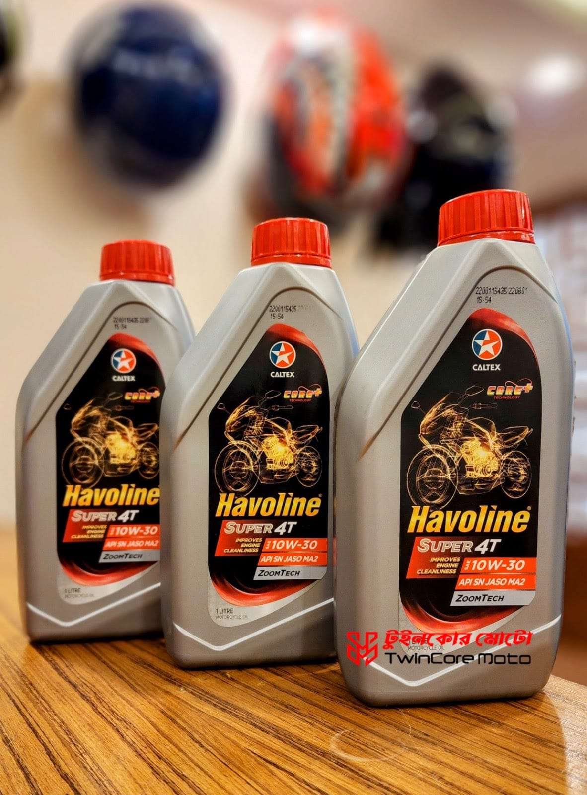 Product Image Caltex Havoline Super 4T 10W-30 Mineral 1000 ML