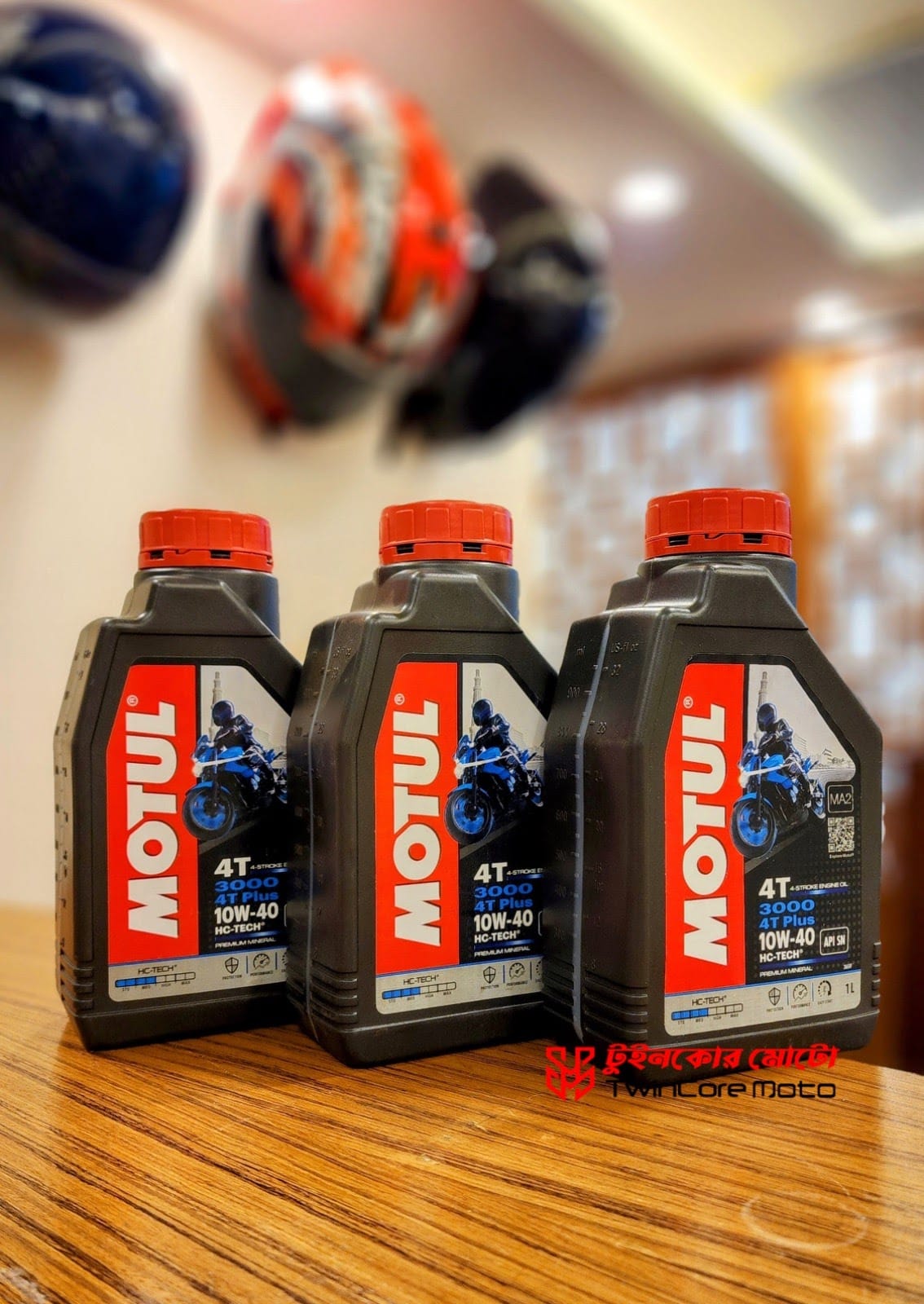 Product Image Motul 3000 4T 10W40 Mineral – 1000 ML (India)